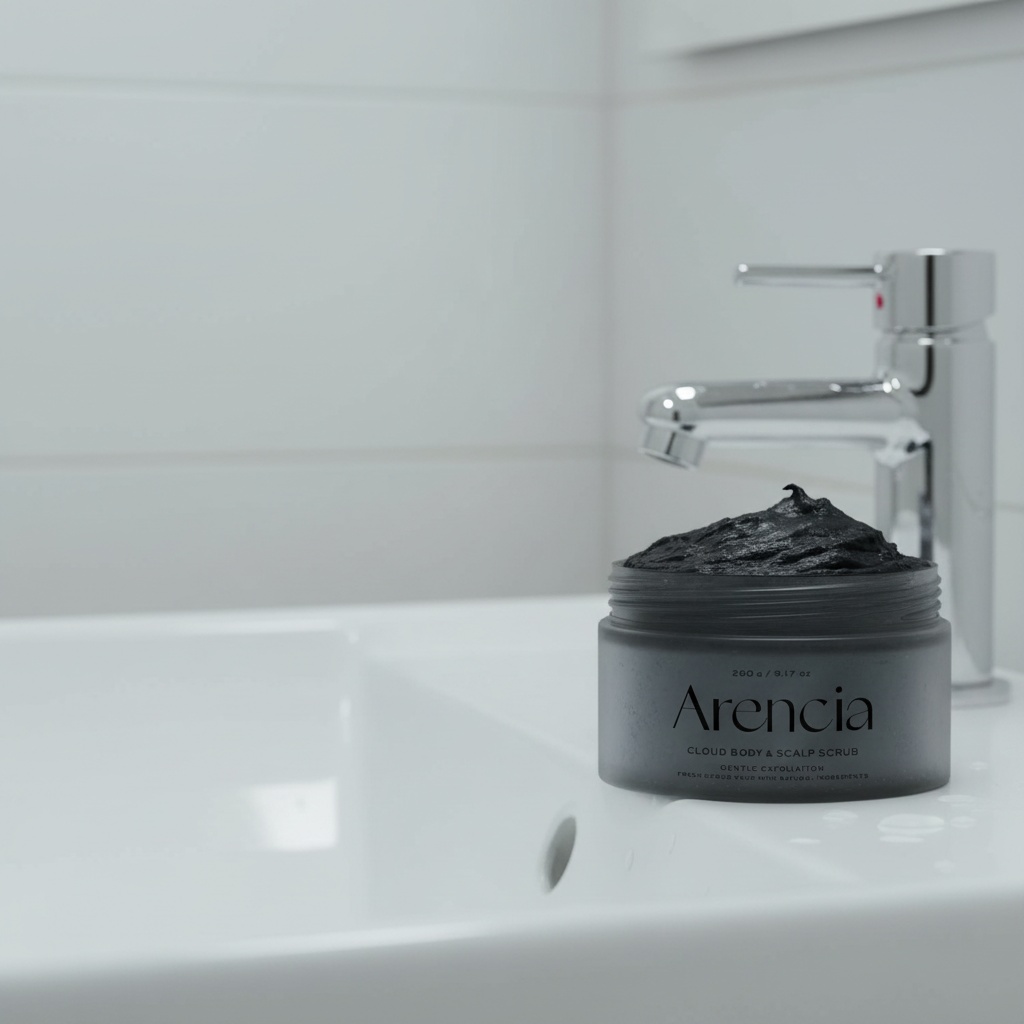 ARENCIA Scrub Corpo E Cuoio Capelluto Con Sale Marino Fresh Cloud Di Arencia