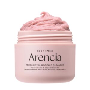 Detergente viso mochi al riso e rosa canina