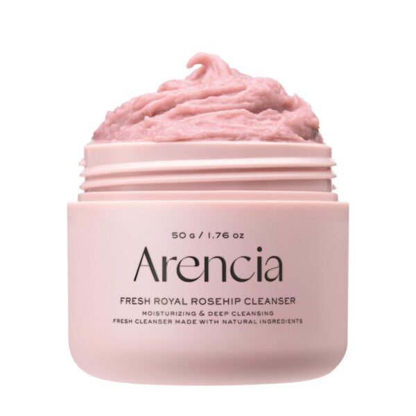 Detergente viso mochi al riso e rosa canina
